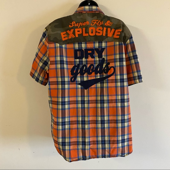 Men’s SZ- XL Plaid Shirt - Picture 2 of 9